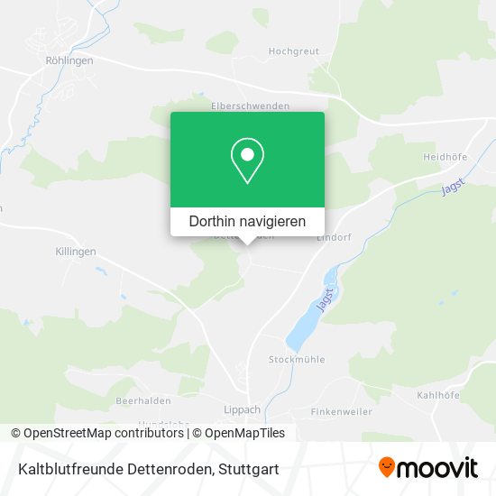 Kaltblutfreunde Dettenroden Karte