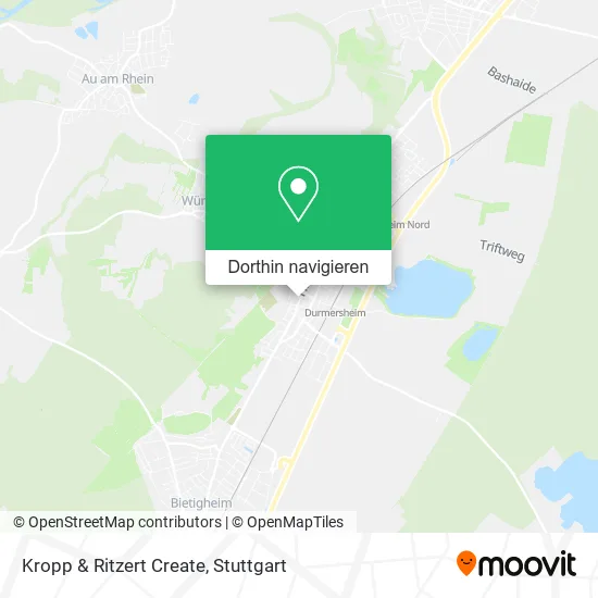 Kropp & Ritzert Create Karte