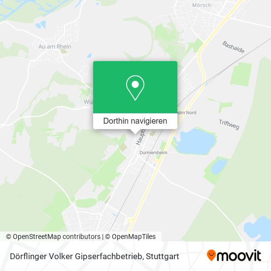 Dörflinger Volker Gipserfachbetrieb Karte