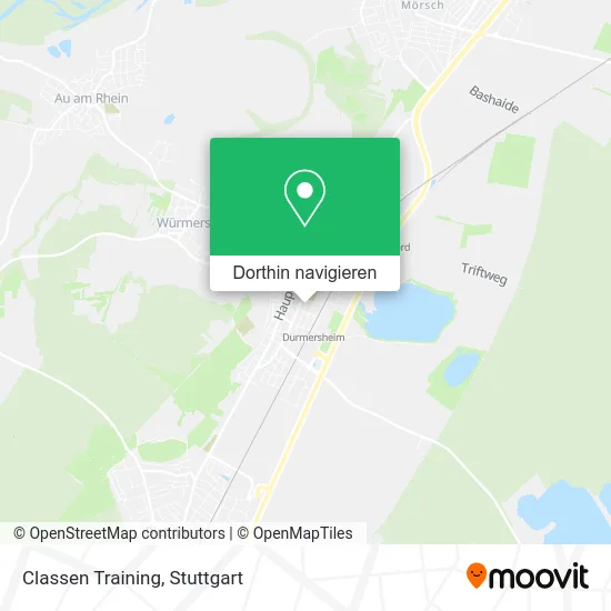 Classen Training Karte