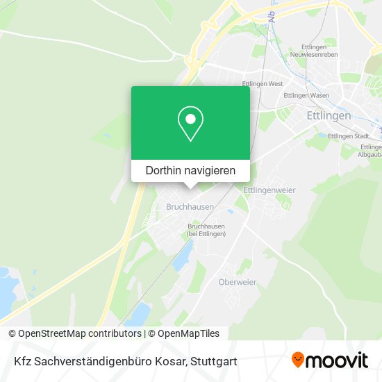 Kfz Sachverständigenbüro Kosar Karte
