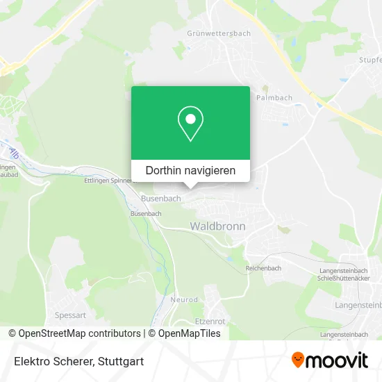 Elektro Scherer Karte