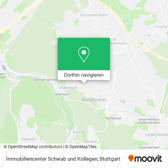 Immobiliencenter Schwab und Kollegen Karte
