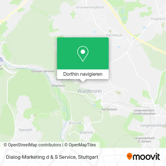 Dialog-Marketing d & S Service Karte