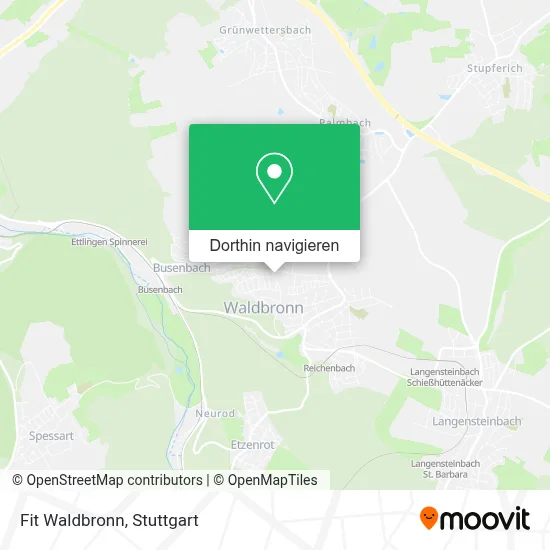 Fit Waldbronn Karte