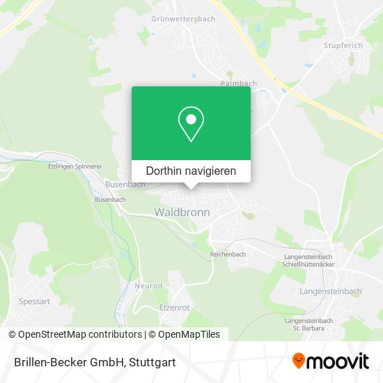 Brillen-Becker GmbH Karte