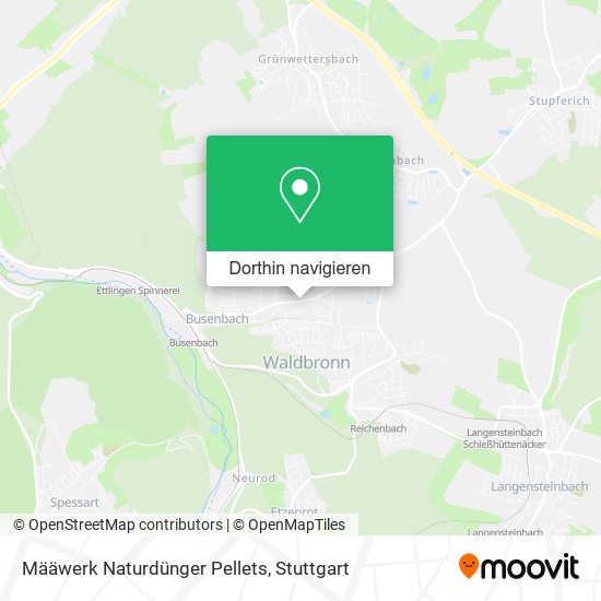 Määwerk Naturdünger Pellets Karte