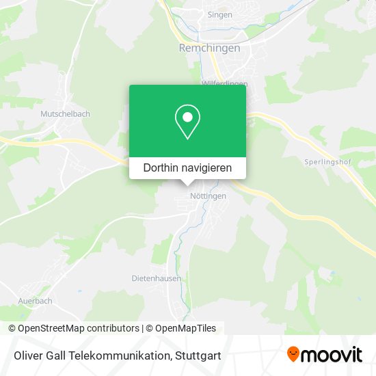 Oliver Gall Telekommunikation Karte