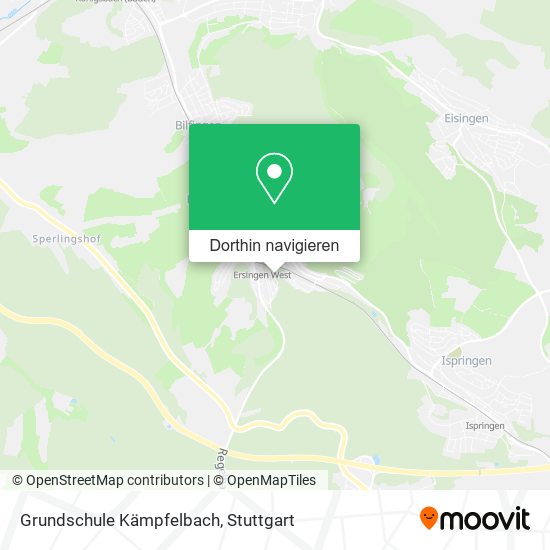 Grundschule Kämpfelbach Karte