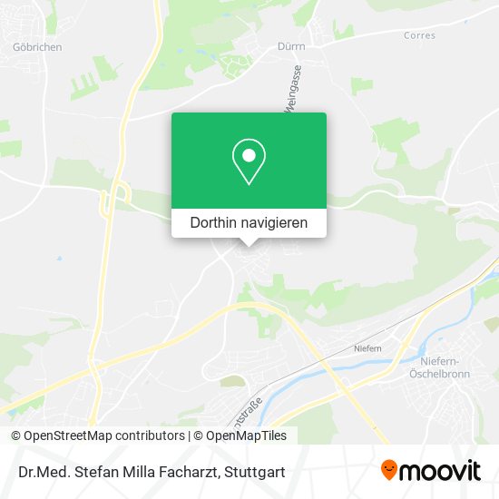 Dr.Med. Stefan Milla Facharzt Karte