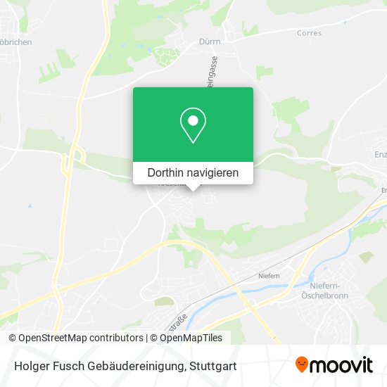 Holger Fusch Gebäudereinigung Karte