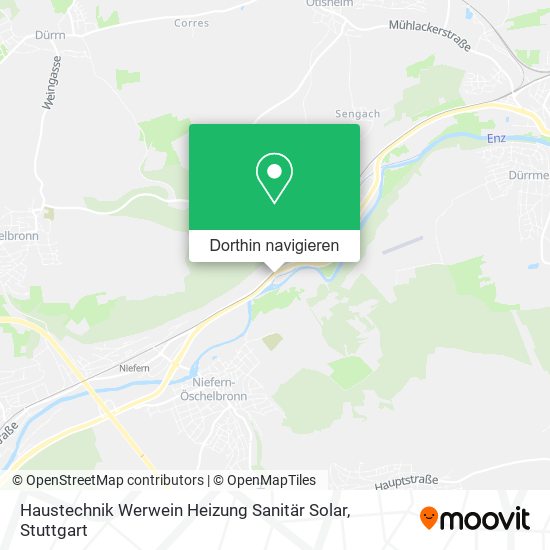 Haustechnik Werwein Heizung Sanitär Solar Karte
