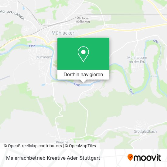 Malerfachbetrieb Kreative Ader Karte