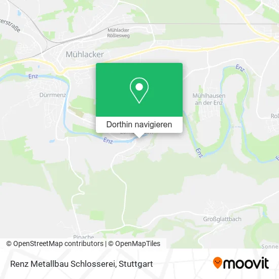 Renz Metallbau Schlosserei Karte