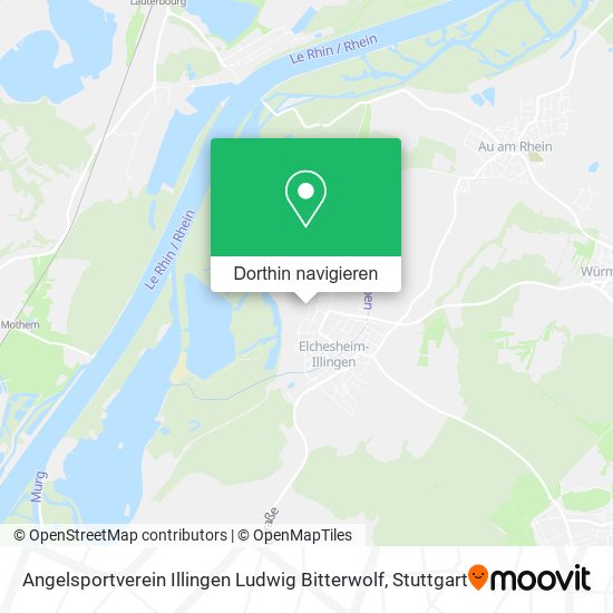 Angelsportverein Illingen Ludwig Bitterwolf Karte