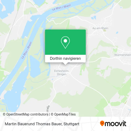 Martin Bauerund Thomas Bauer Karte