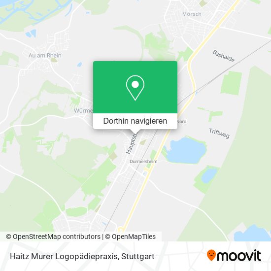 Haitz Murer Logopädiepraxis Karte