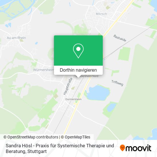Sandra Hösl - Praxis für Systemische Therapie und Beratung Karte