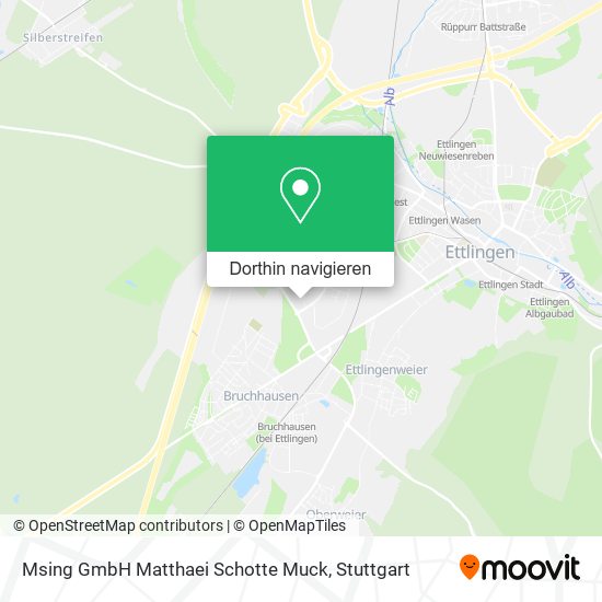 Msing GmbH Matthaei Schotte Muck Karte