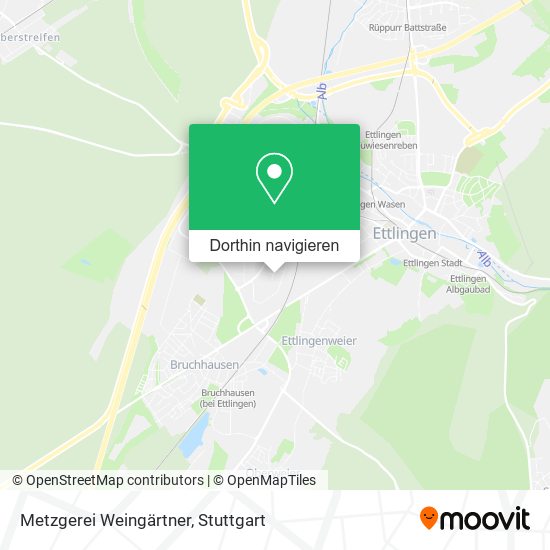 Metzgerei Weingärtner Karte