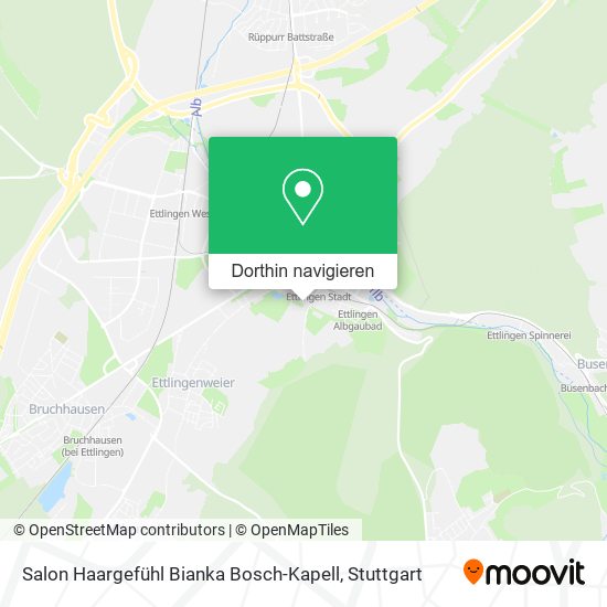 Salon Haargefühl Bianka Bosch-Kapell Karte