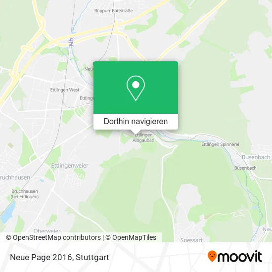 Neue Page 2016 Karte