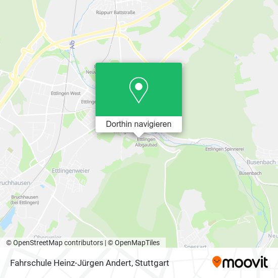 Fahrschule Heinz-Jürgen Andert Karte