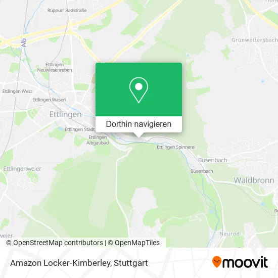 Amazon Locker-Kimberley Karte