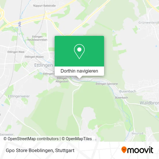 Gpo Store Boeblingen Karte