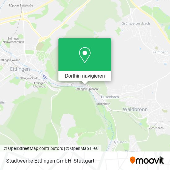 Stadtwerke Ettlingen GmbH Karte
