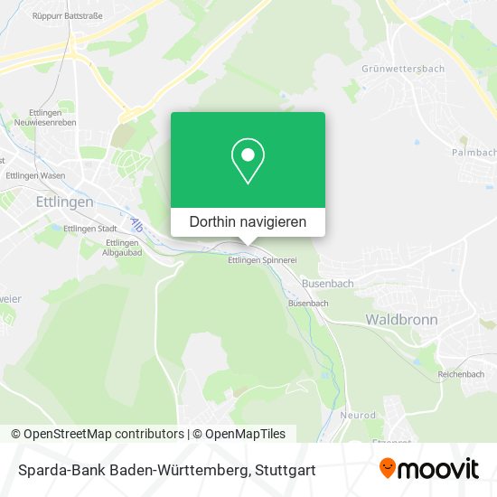 Sparda-Bank Baden-Württemberg Karte