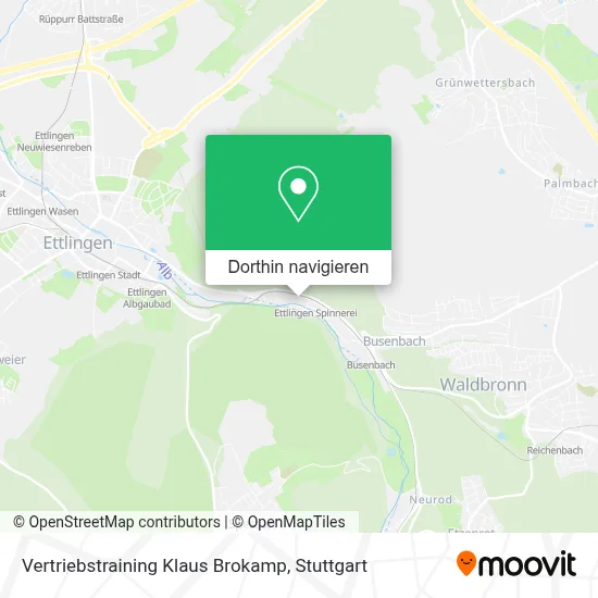 Vertriebstraining Klaus Brokamp Karte