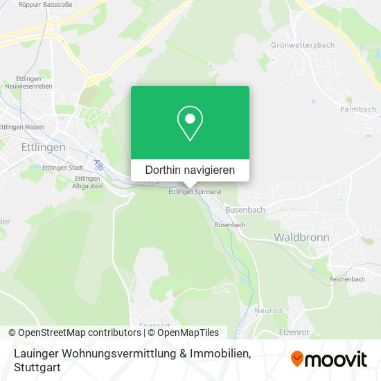 Lauinger Wohnungsvermittlung & Immobilien Karte
