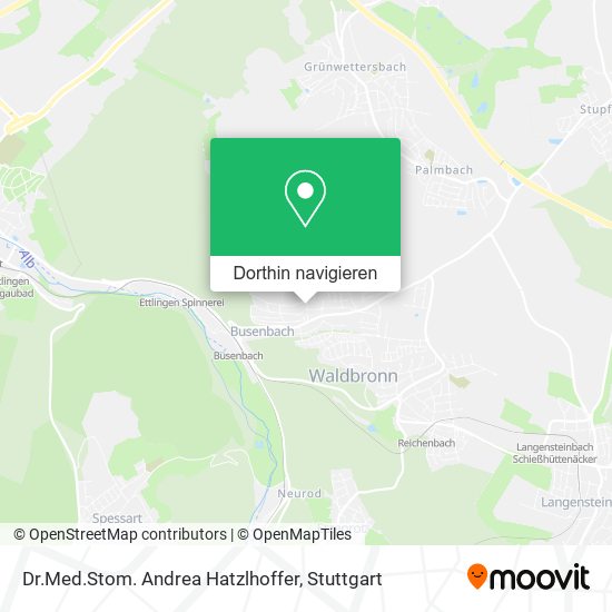 Dr.Med.Stom. Andrea Hatzlhoffer Karte