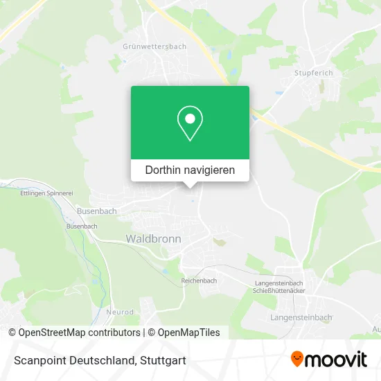 Scanpoint Deutschland Karte