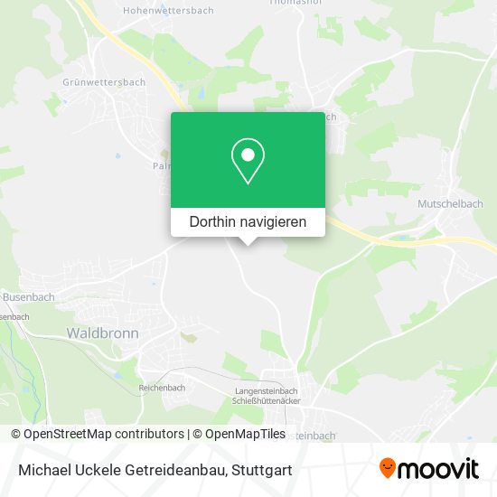 Michael Uckele Getreideanbau Karte