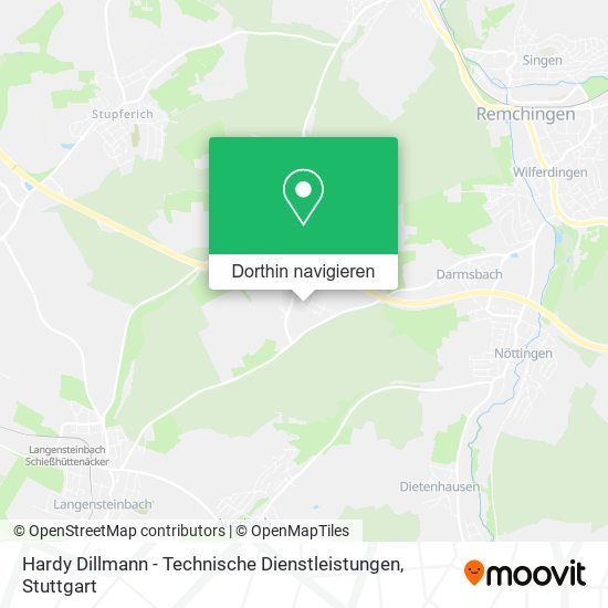 Hardy Dillmann - Technische Dienstleistungen Karte
