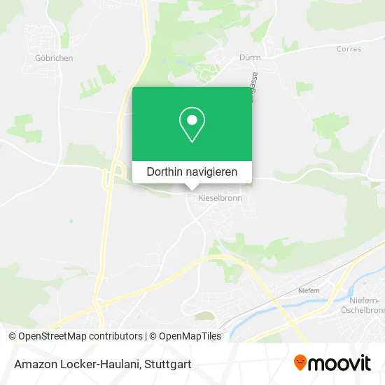 Amazon Locker-Haulani Karte