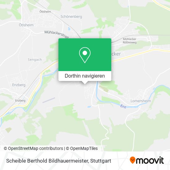Scheible Berthold Bildhauermeister Karte
