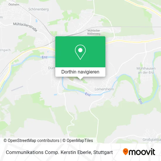 Communikations Comp. Kerstin Eberle Karte