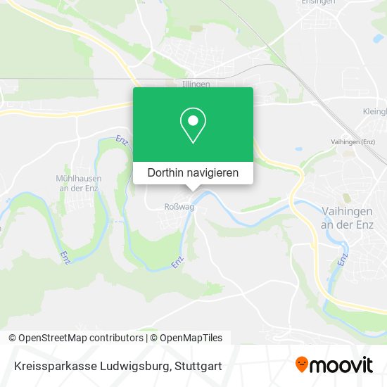 Kreissparkasse Ludwigsburg Karte