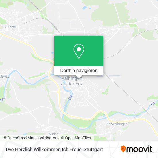 Dve Herzlich Willkommen Ich Freue Karte