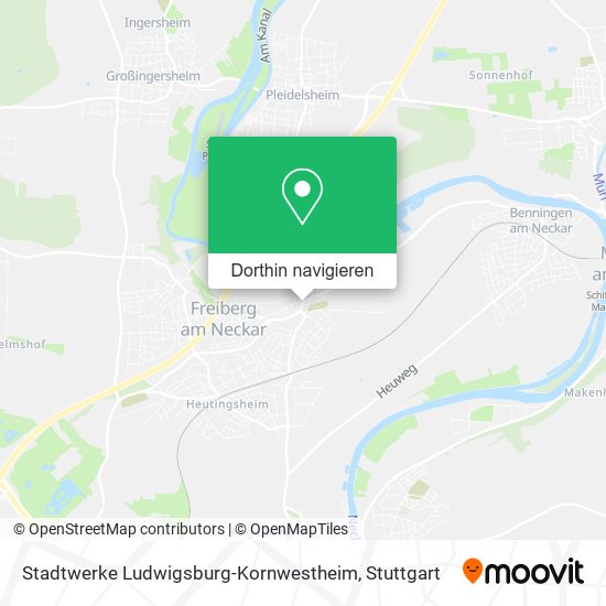 Stadtwerke Ludwigsburg-Kornwestheim Karte