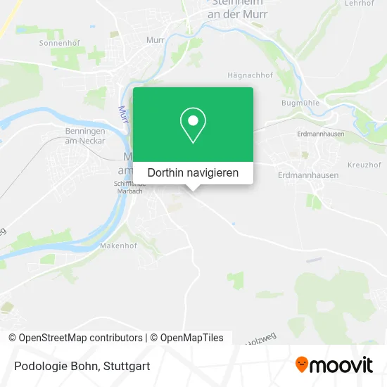 Podologie Bohn Karte