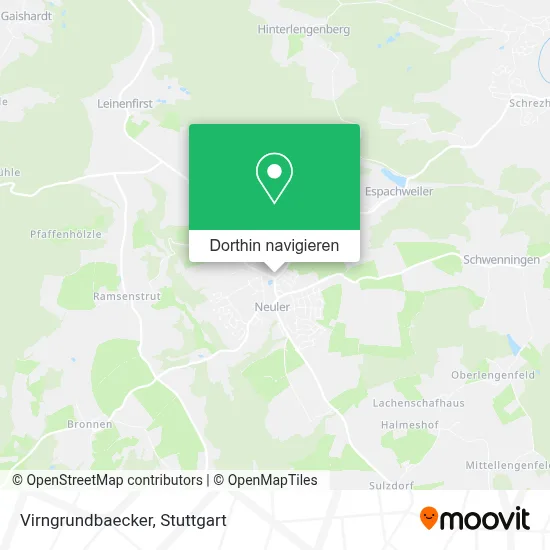Virngrundbaecker Karte