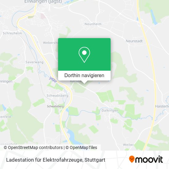 Ladestation für Elektrofahrzeuge Karte