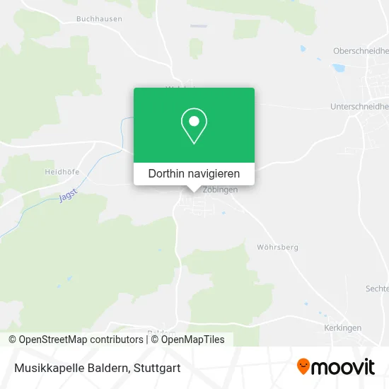 Musikkapelle Baldern Karte