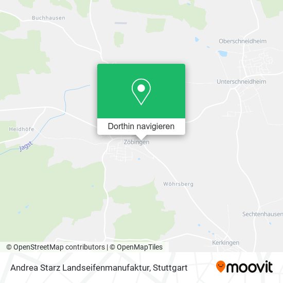Andrea Starz Landseifenmanufaktur Karte
