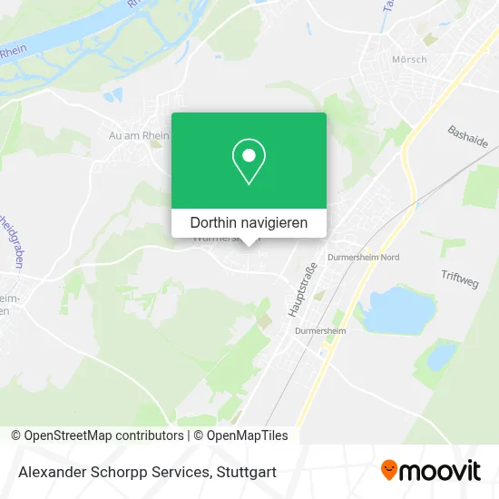 Alexander Schorpp Services Karte