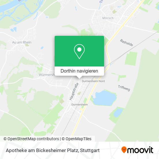 Apotheke am Bickesheimer Platz Karte